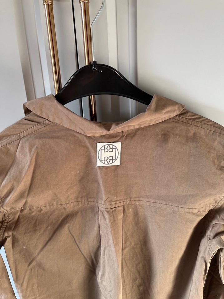 Uzun Kollu Keten Kadın elde - Görsel 4