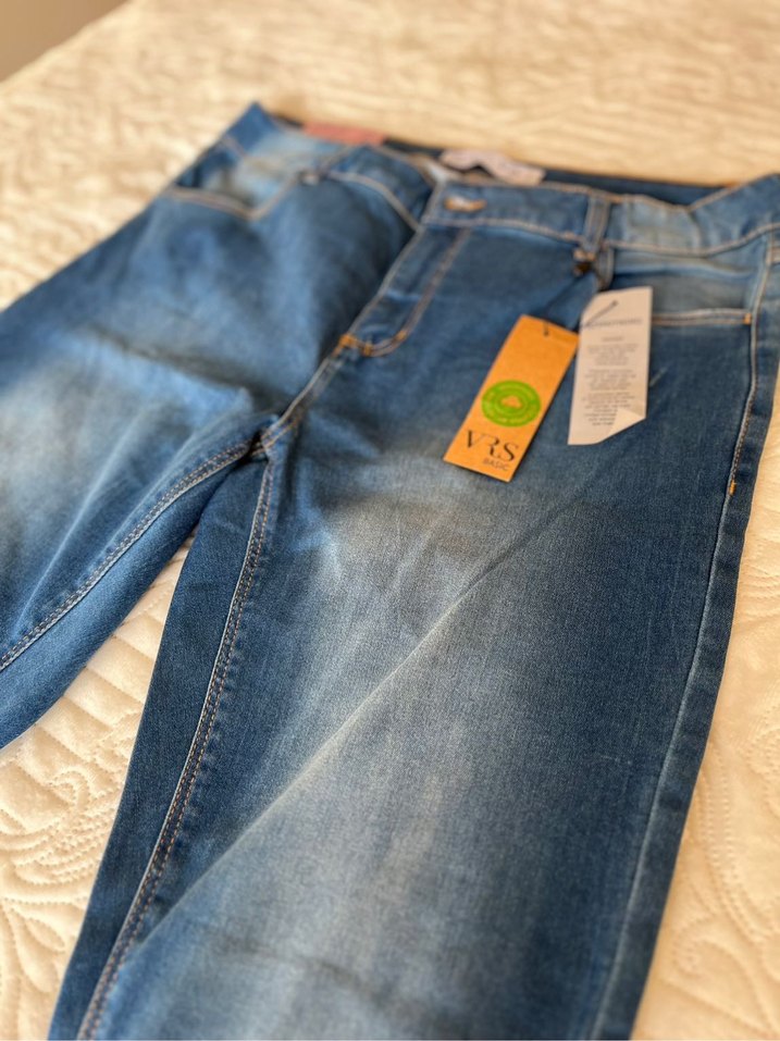 Mavi vrs Kadın Denim Pantolon - Görsel 2