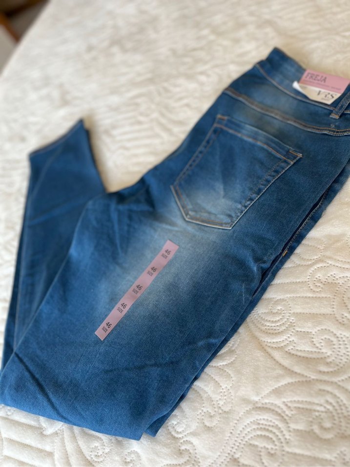 Mavi vrs Kadın Denim Pantolon - Görsel 3