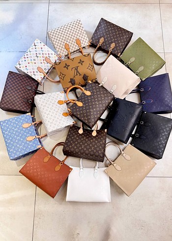 Louis Vuitton Beyaz Deri Modern Klasik Kadın Çanta