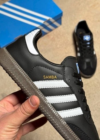 38 Beden siyah Renk Adidas Samba Siyah Kadın Spor Ayakkabı