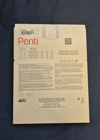 Penti Penti siyah ten çorabı