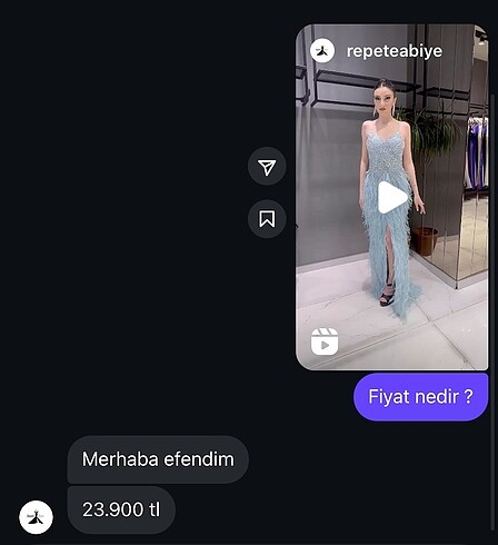 Gece elbisesi Bebe Mavisi - Görsel 7