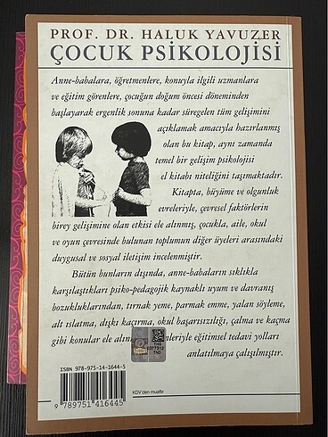 Haluk Yavuzer - Çocuk Psikolojisi