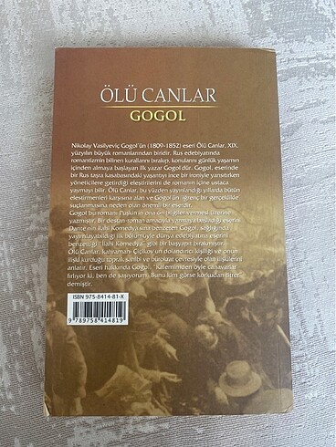  Gogol Ölü Canlar