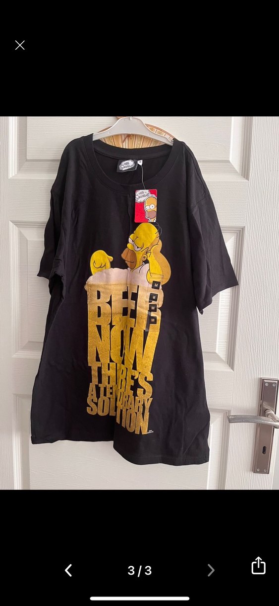 Sarı Baskılı Erkek Tişört - Görsel 3