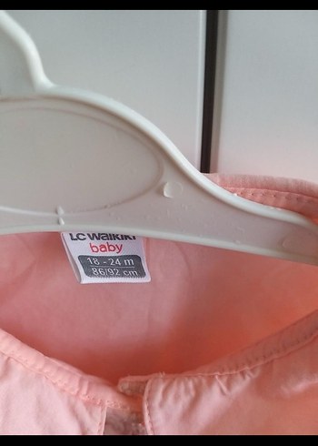 Kız Çocuk Pembe Uzun Kollu Gömlek - Görsel 4