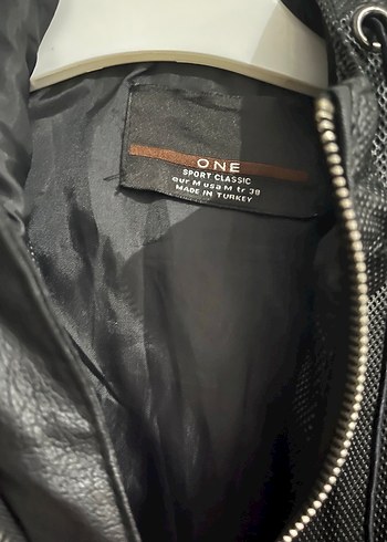 Siyah Deri Erkek Ceket Kapüşonlu - Görsel 4