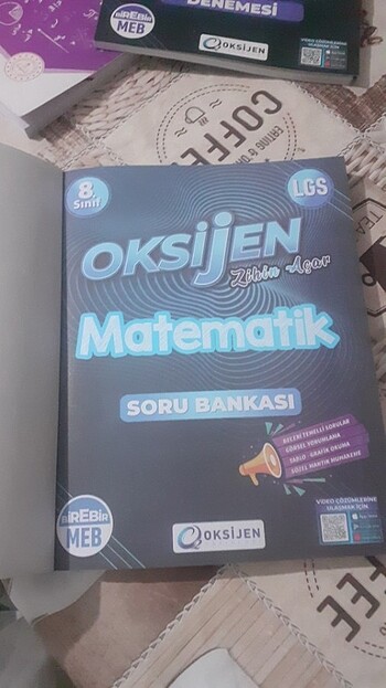 Beden Renk Oksijen LGS 8.sinif matematik soru bankası sıfır hic cozulmemis