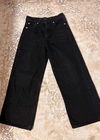 36 Beden Siyah Kadın Kot Pantolon jean