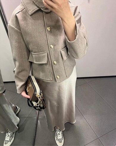 Zara Kısa çeket