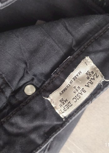 Gri Normal Boy Fermuarlı Kadın Kot Pantolon - Görsel 4