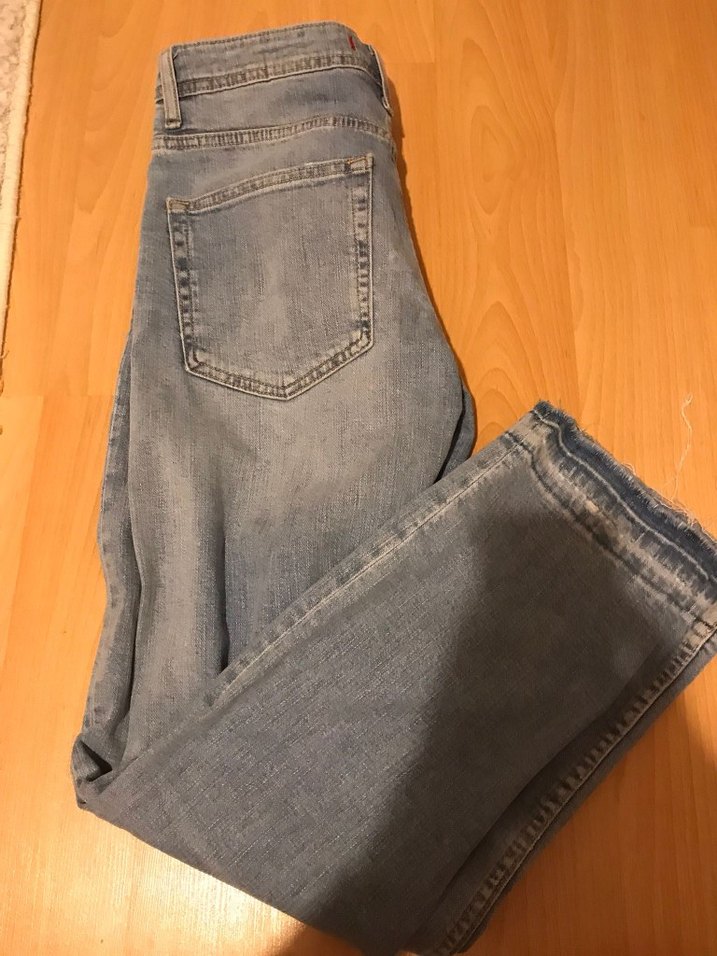 Kadın Gri Denim Loose Fit Jean - Görsel 3