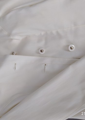 setrems marka beyaz ceket - Görsel 2