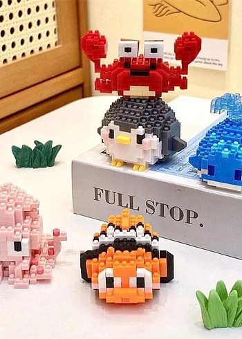 Diğer Renkli Lego Yengeç Figürü