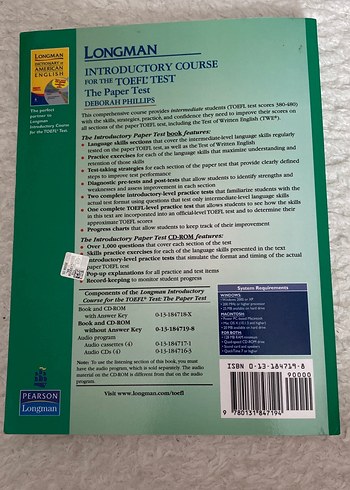 Longman TOEFL Test Hazırlık Kitabı