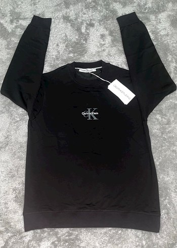 Calvin Klein Siyah Erkek Sweatshirt