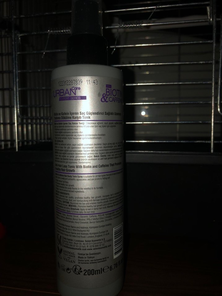 Urban Care Biotin & Kafein Saç ve Saç Derisi Toniği - Görsel 3