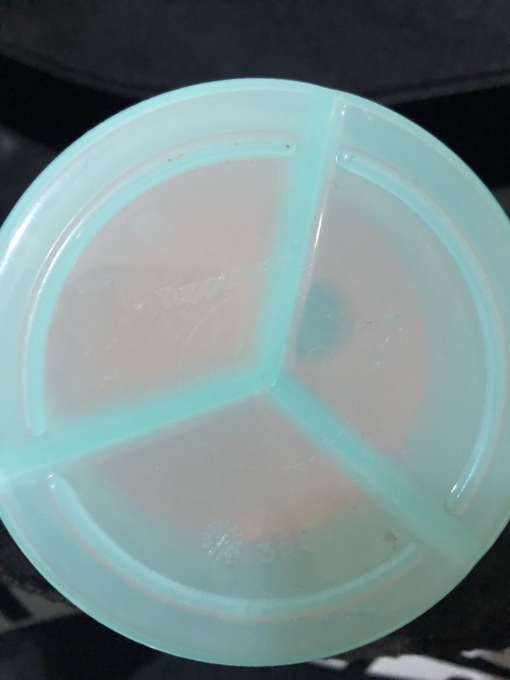 Renkli Bebek mama kabı Turuncu Kapaklı - Görsel 3