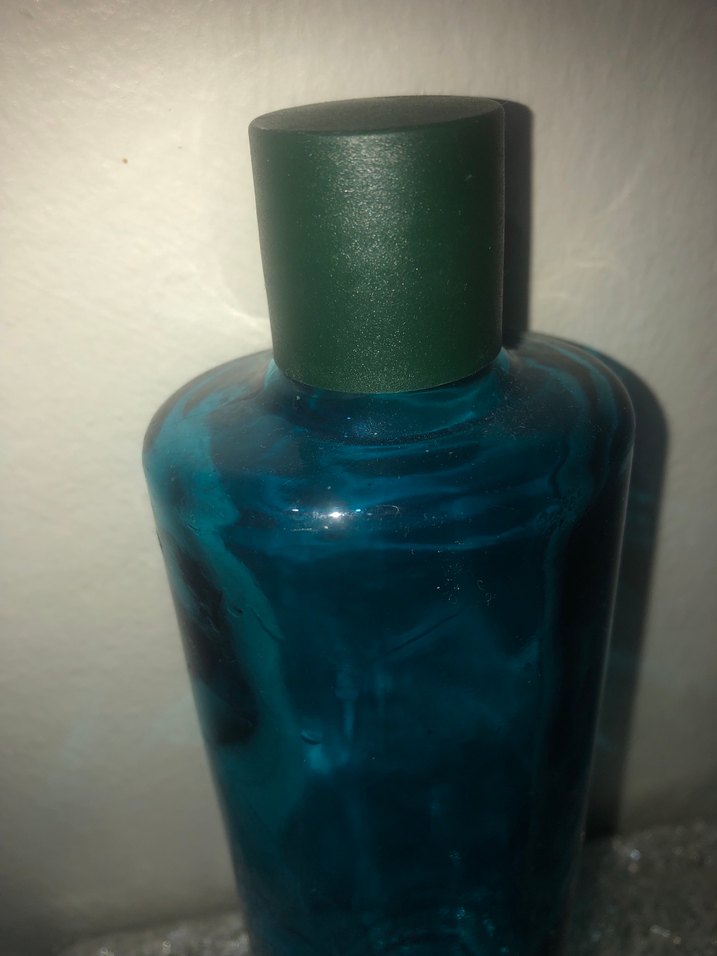 Mavi Şeffaf kolonya Şişesi - Görsel 2