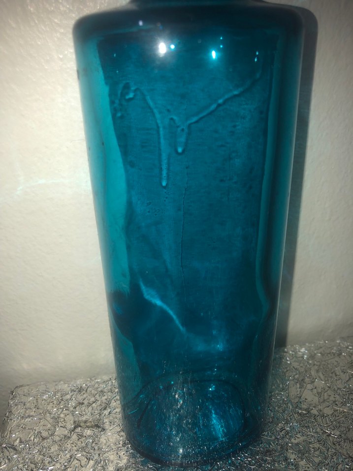 Mavi Şeffaf kolonya Şişesi - Görsel 3