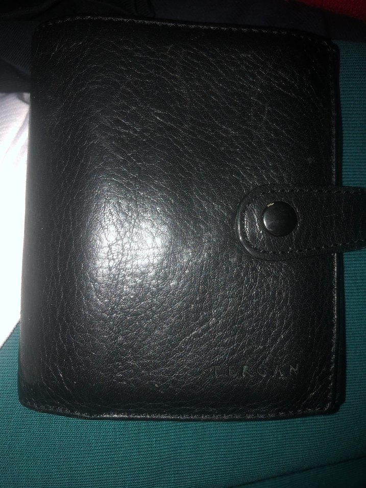 TERGAN Siyah Deri Erkek Cüzdanı - Görsel 2