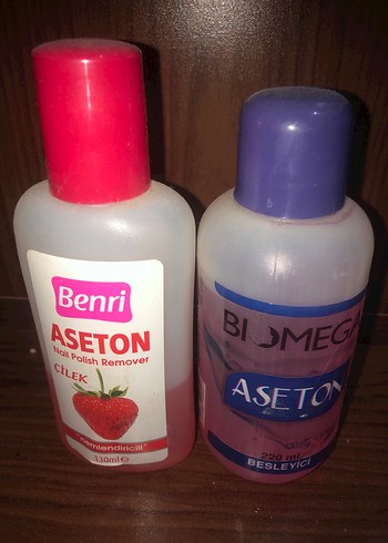 Benri Çilekli ve Blomega Aseton - Görsel 2