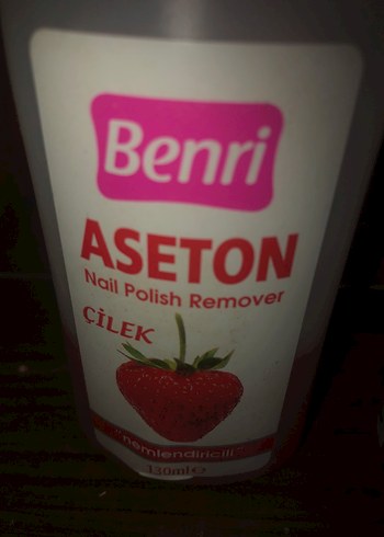 Benri Çilekli ve Blomega Aseton - Görsel 6