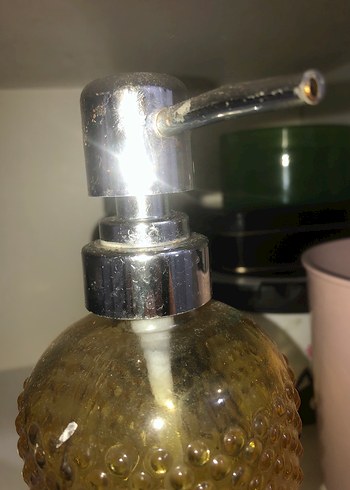 Renkli dokulu model sıvı sabun şişesi - Görsel 4