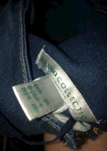 Kadın Kot Denim Elbise - Görsel 10