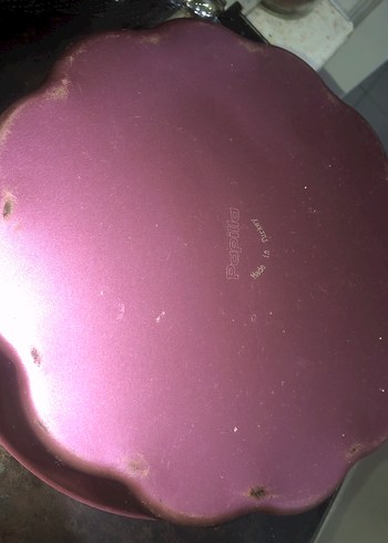 Siyah Dalgalı çiçek Kenarlı Kek Kalıbı - Görsel 6