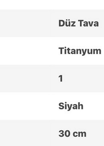 Siyah Teflon Titanyum Kaplama Tava Fırın kabı - Görsel 11