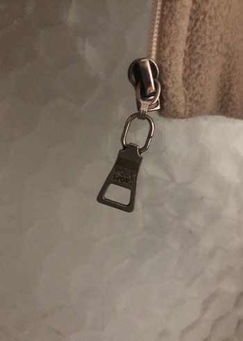 Fermuarlı Bej Kadın Polar Ceket - Görsel 4