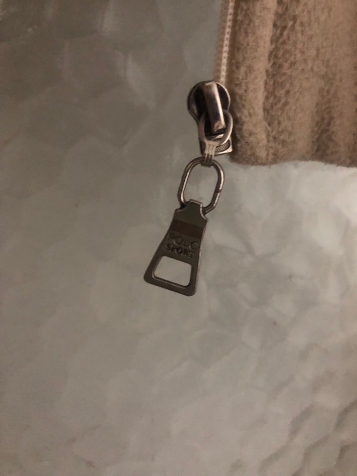 Fermuarlı Bej Kadın Polar Ceket - Görsel 4