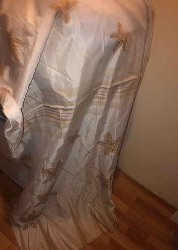 Bohem Çiçek desenli Banyo Perdesi - Görsel 5