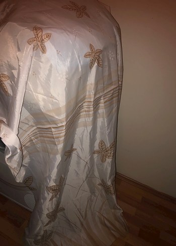 Bohem Çiçek desenli Banyo Perdesi - Görsel 4