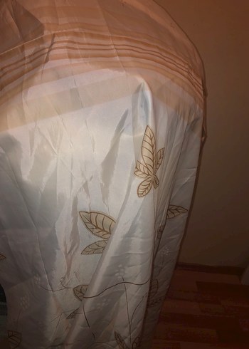 Bohem Çiçek desenli Banyo Perdesi - Görsel 2