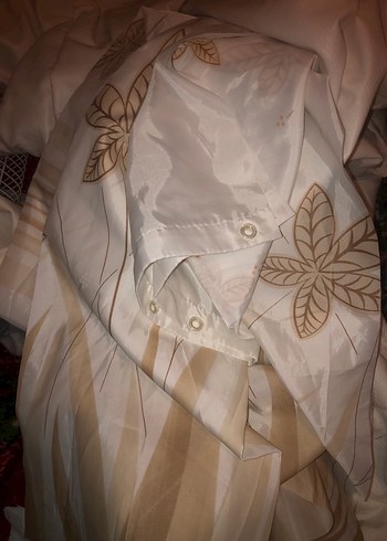 Bohem Çiçek desenli Banyo Perdesi - Görsel 7