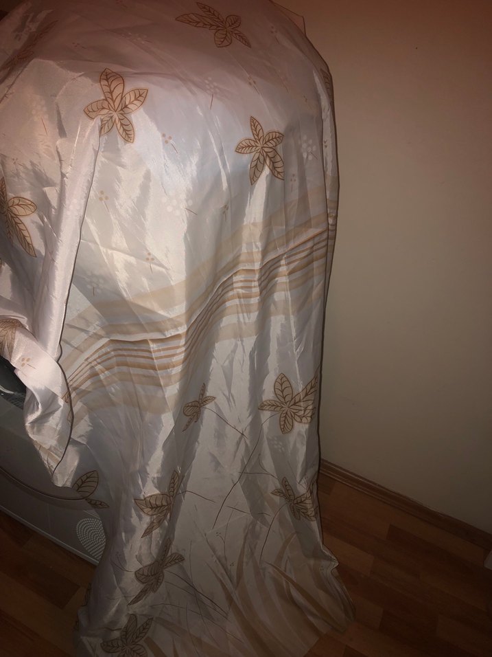 Bohem Çiçek desenli Banyo Perdesi - Görsel 4