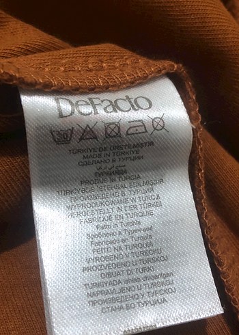 Defacto Erkek Kahverengi Sweatshirt - Görsel 8