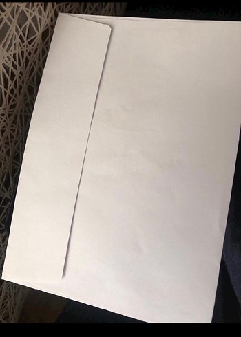 Mektup zarfı ve Teneke Kutu - Görsel 2