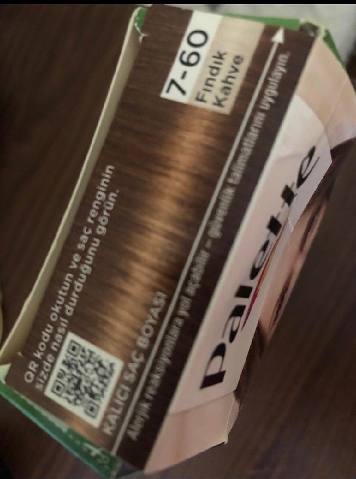 Palette Kalıcı Doğal Renkler 7-60 Fındık Kahve Saç Boyası - Görsel 2