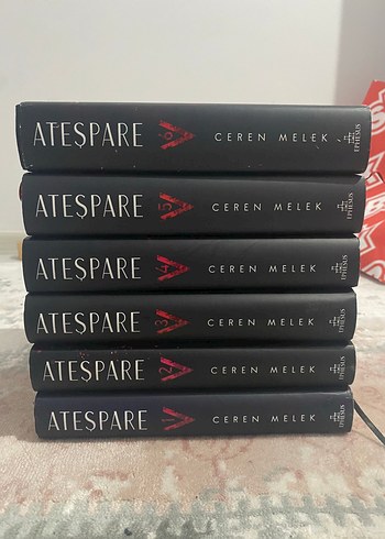 Ateşpare set 6 kitap ciltli