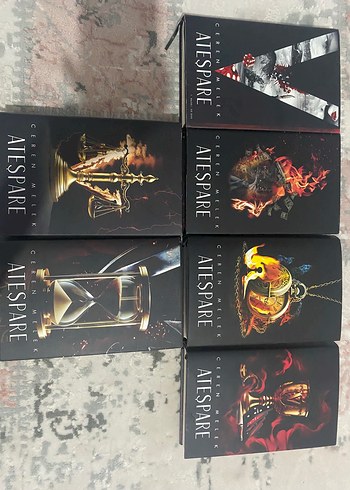  Beden Ateşpare set 6 kitap ciltli
