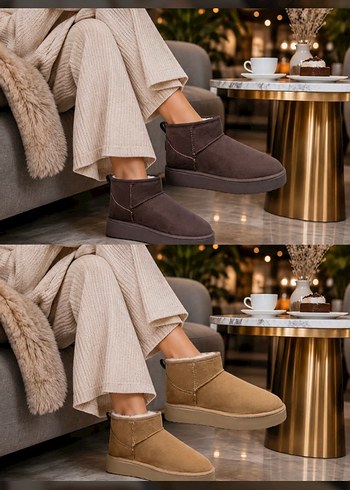 Ugg Sicak Ve Sik Suet Botlar