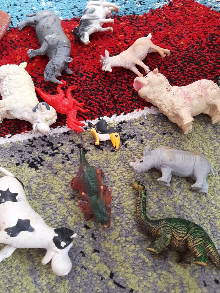 Çok Renkli Hayvan Figürleri Seti - Görsel 4