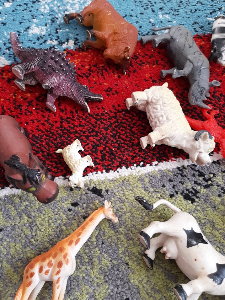 Çok Renkli Hayvan Figürleri Seti - Görsel 3