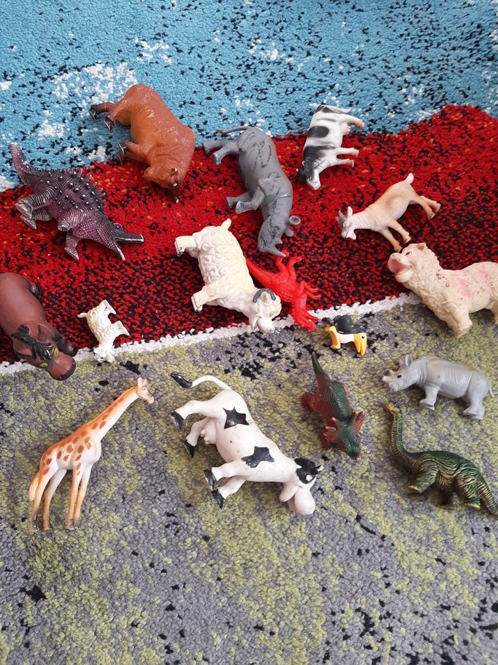 Çok Renkli Hayvan Figürleri Seti - Görsel 2