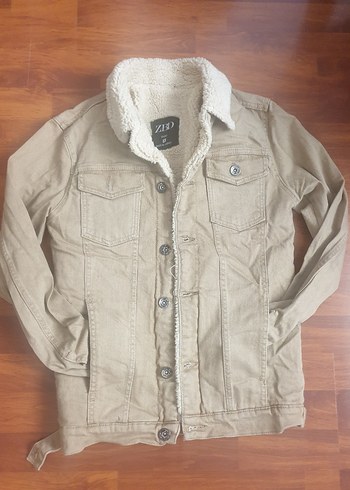 Düğmeli Bej Erkek Street Wear Ceket