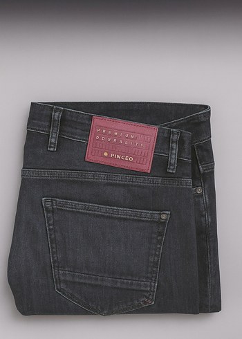 Diğer Gri Erkek Denim Düzenli Kesim Jean